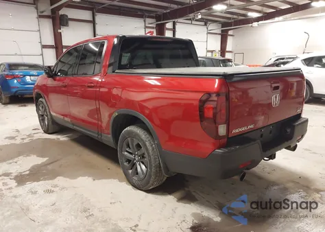 2021 Honda Ridgeline Awd Sport from USA, damaged, VIN 5FPYK3F12MB020988